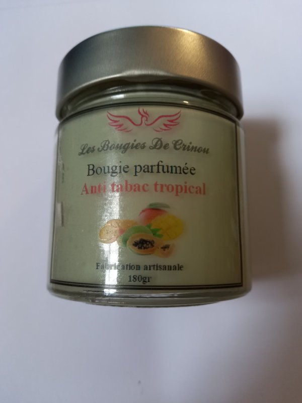 Bougie parfumée Anti tabac Tropical